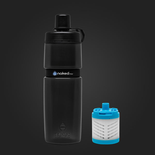 Naked® Filter Water Bottle - The Source H2O