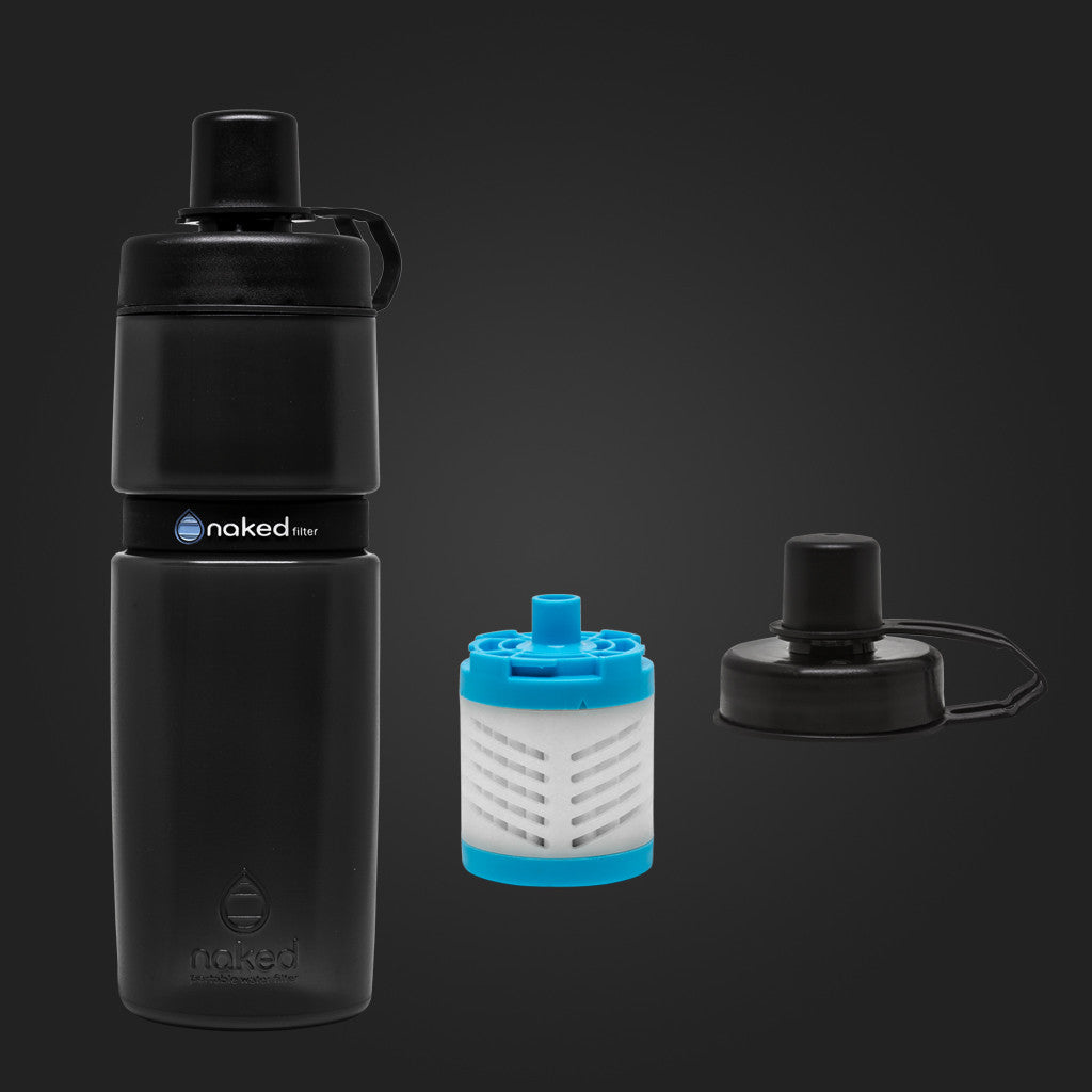 Naked® Filter Water Bottle - The Source H2O